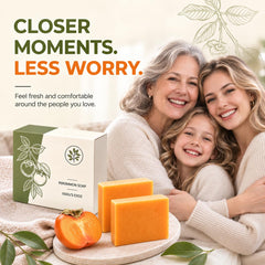 Yiishuiil Kaori bar in use underarm to reduce odor buildup