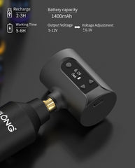 YILONG t-shaped battery detail highlighting balanced handling and runtime