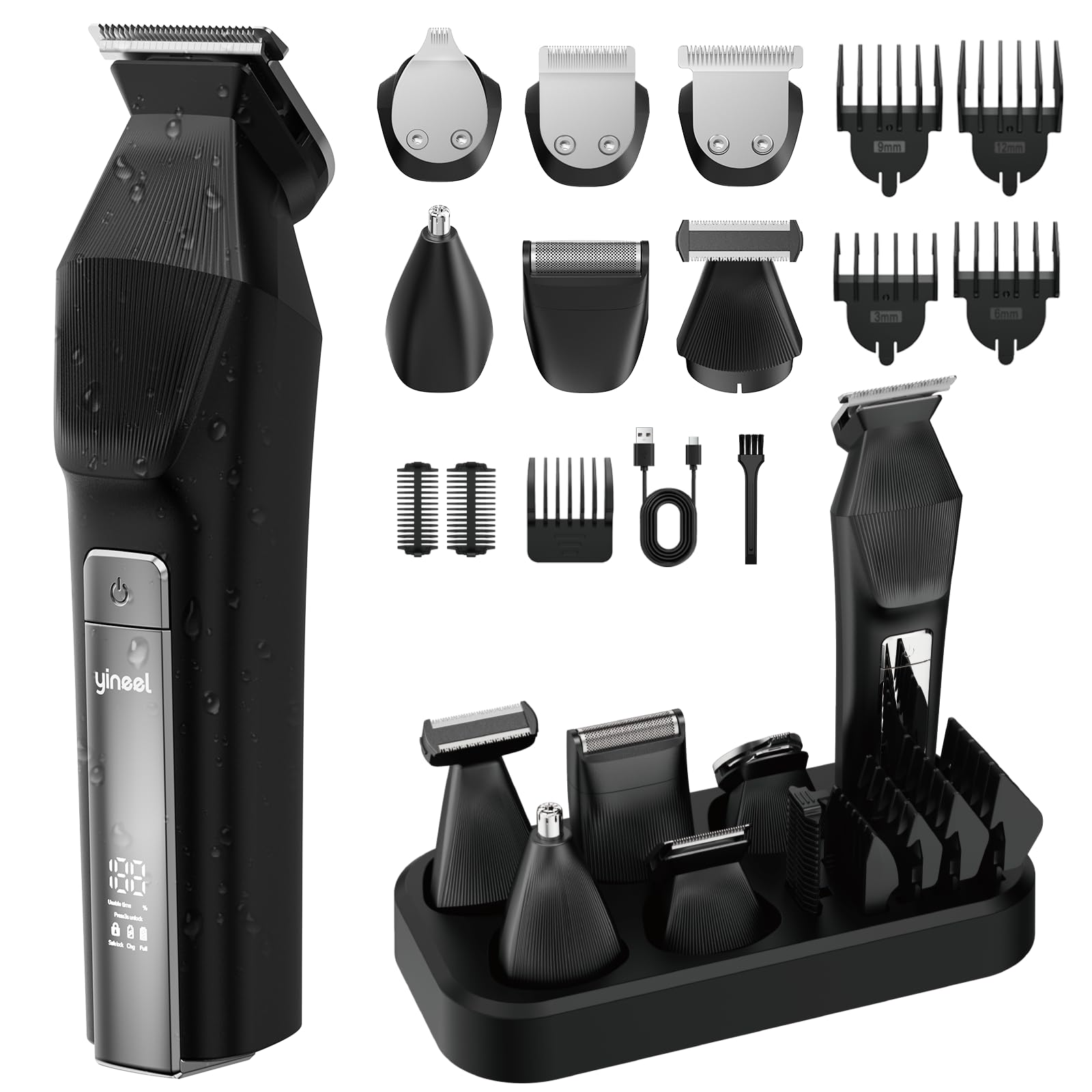 Yineel HC600 front view showing ergonomic design and complete kit benefits