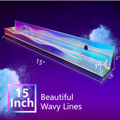 YMVV side profile highlighting wavy lip that prevents bottles from rolling