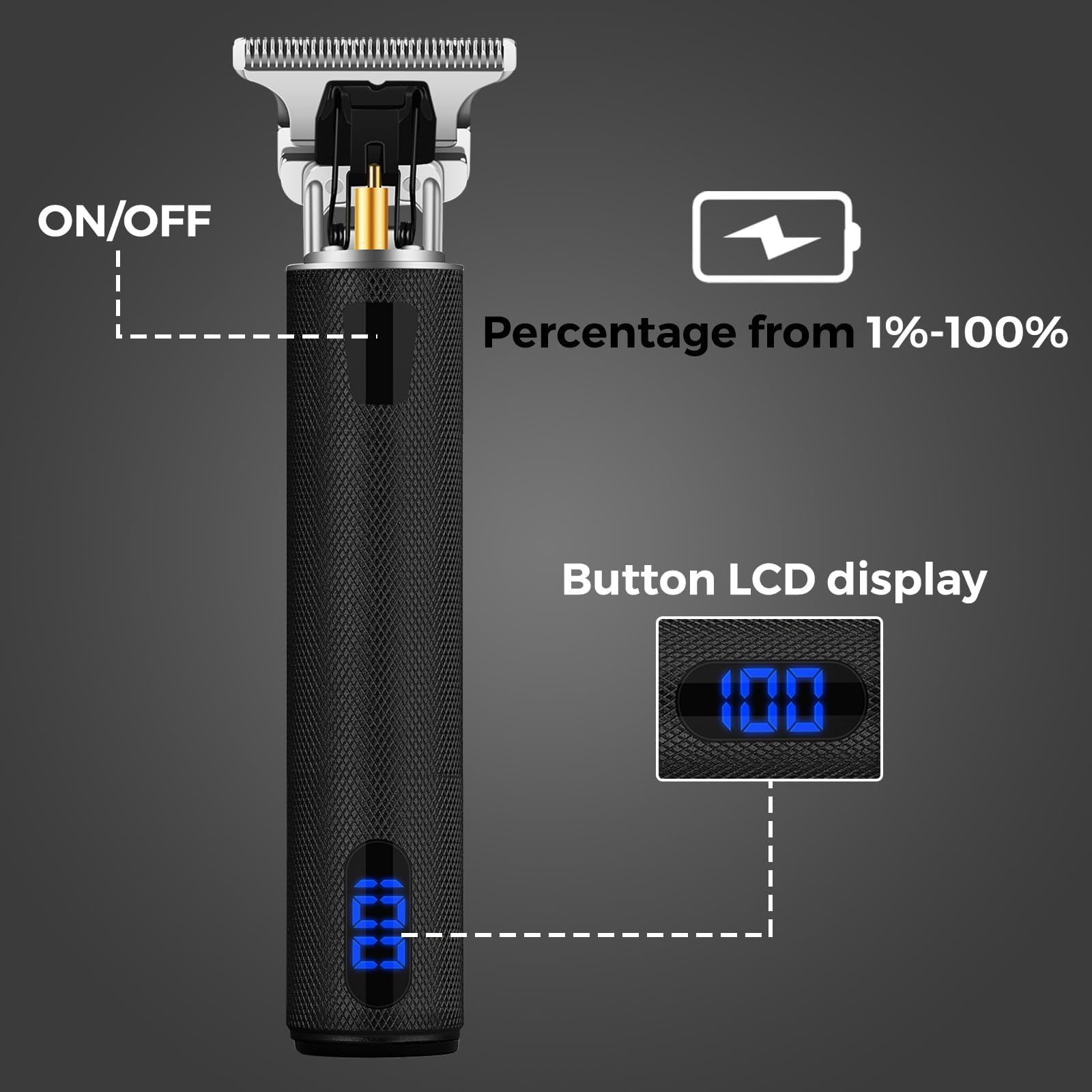 YOGINGO side view of metal body highlighting ergonomic grip and durable construction