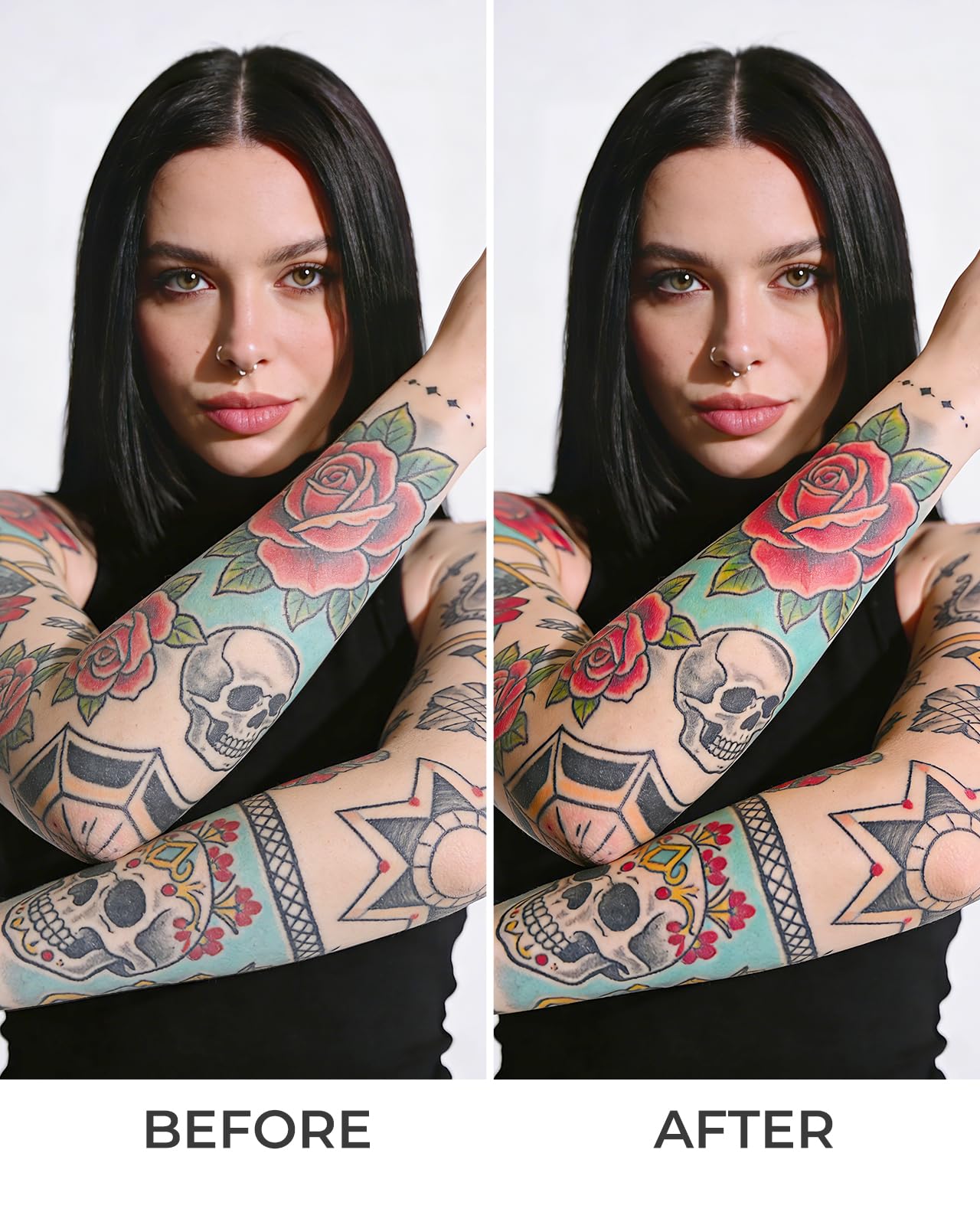 YOKACOS tattoo balm tin open showing rich moisturizing formula