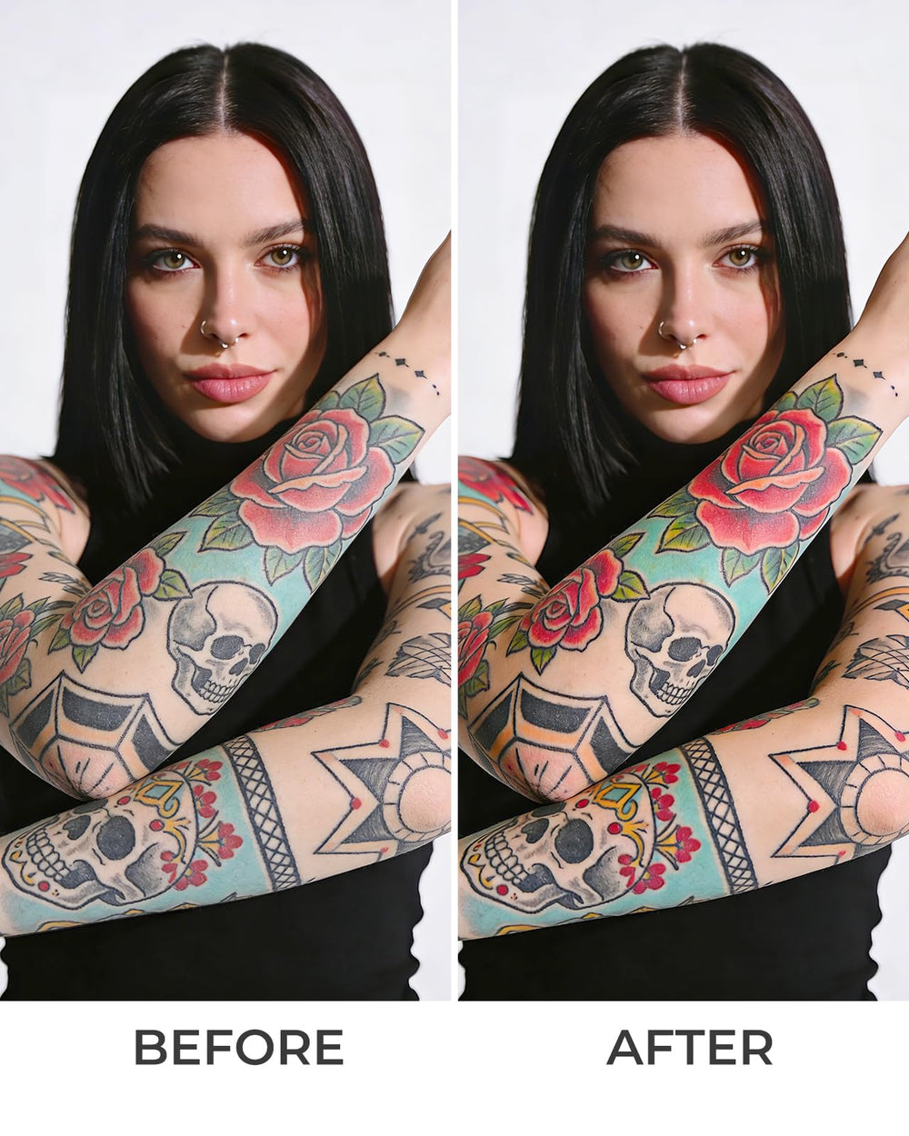 YOKACOS tattoo balm tin open showing rich moisturizing formula