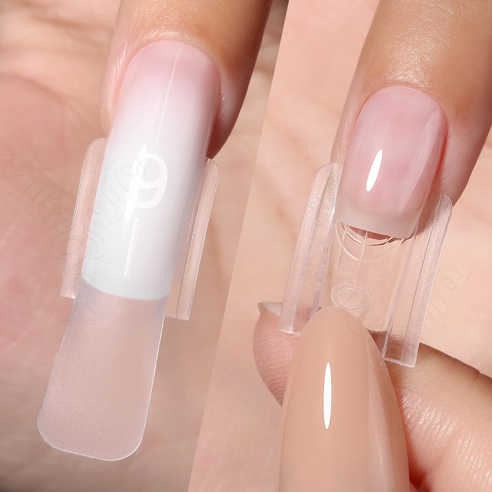 YOKEFELLOW builder gel application showcasing fast, clean extension