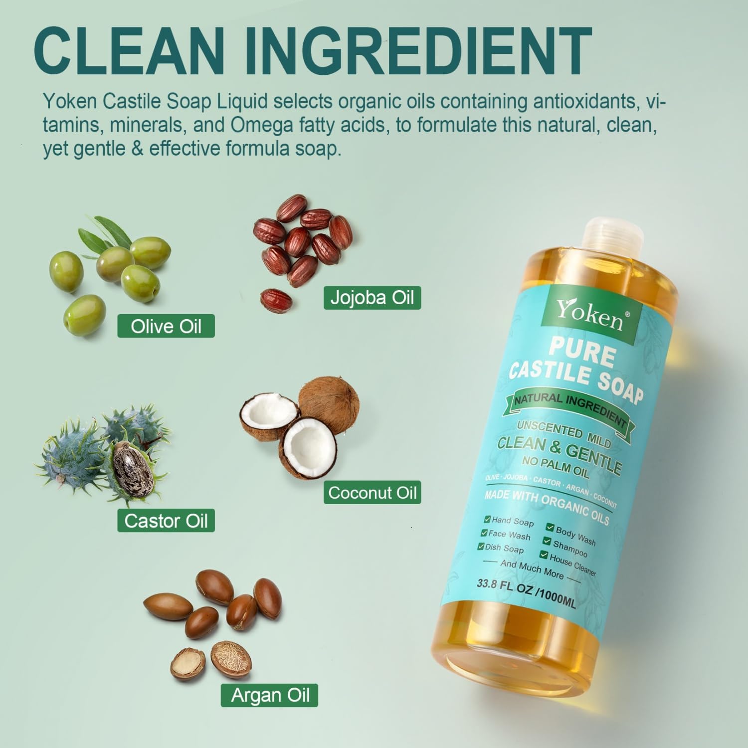 Yoken label detail showing EWG verification and organic oils