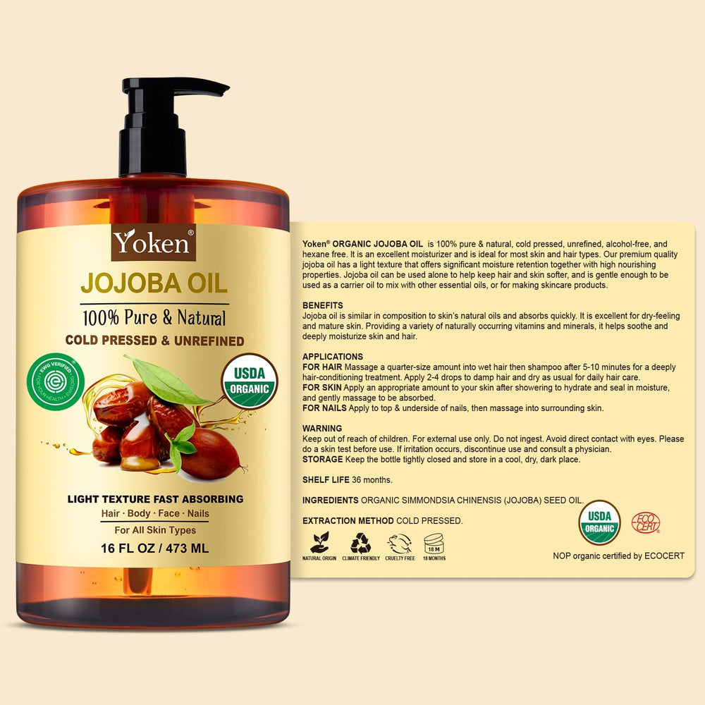 Yoken oil surrounded by DIY ingredients for homemade skincare blends