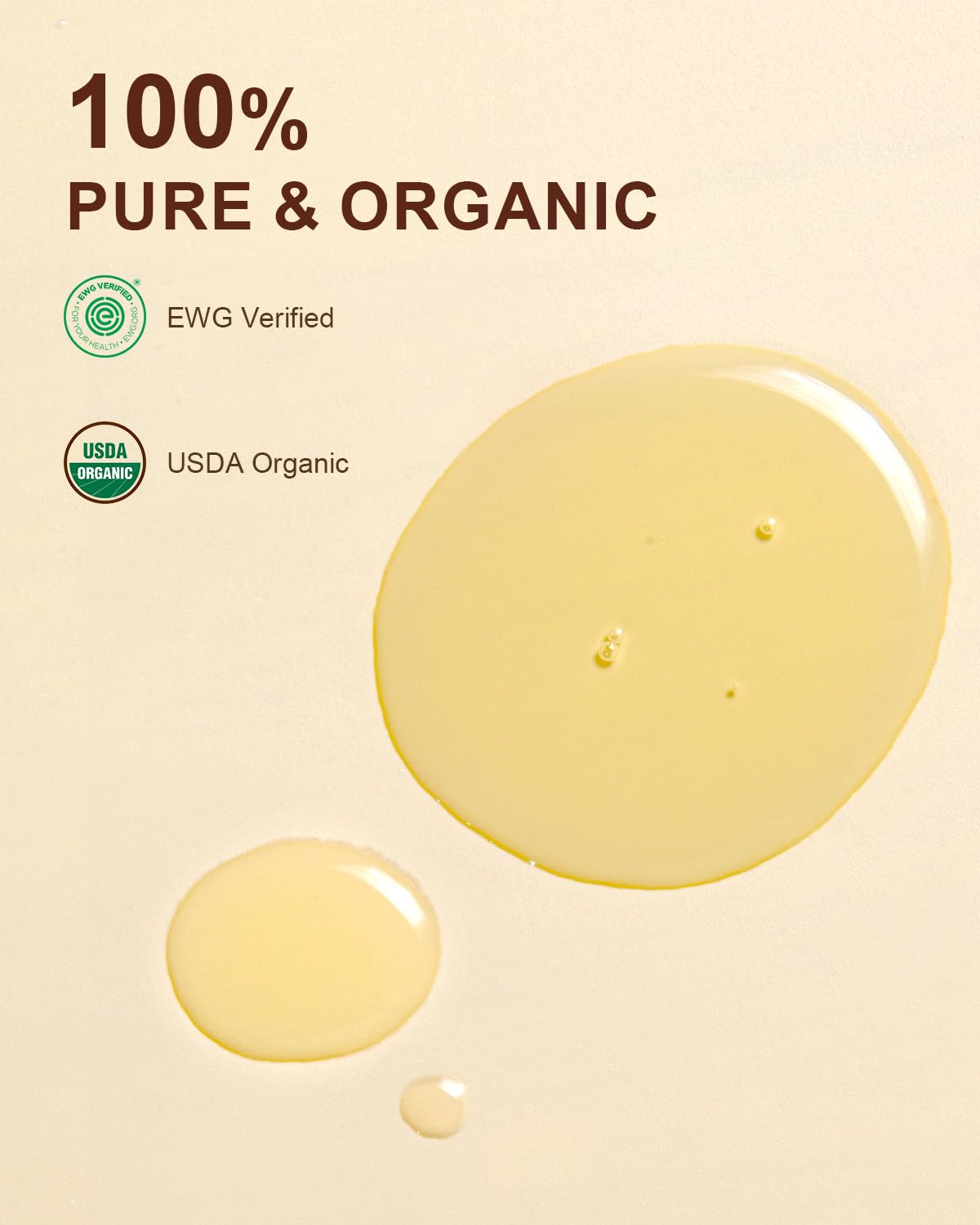 Yoken pump dispensing jojoba oil for controlled, hygienic use