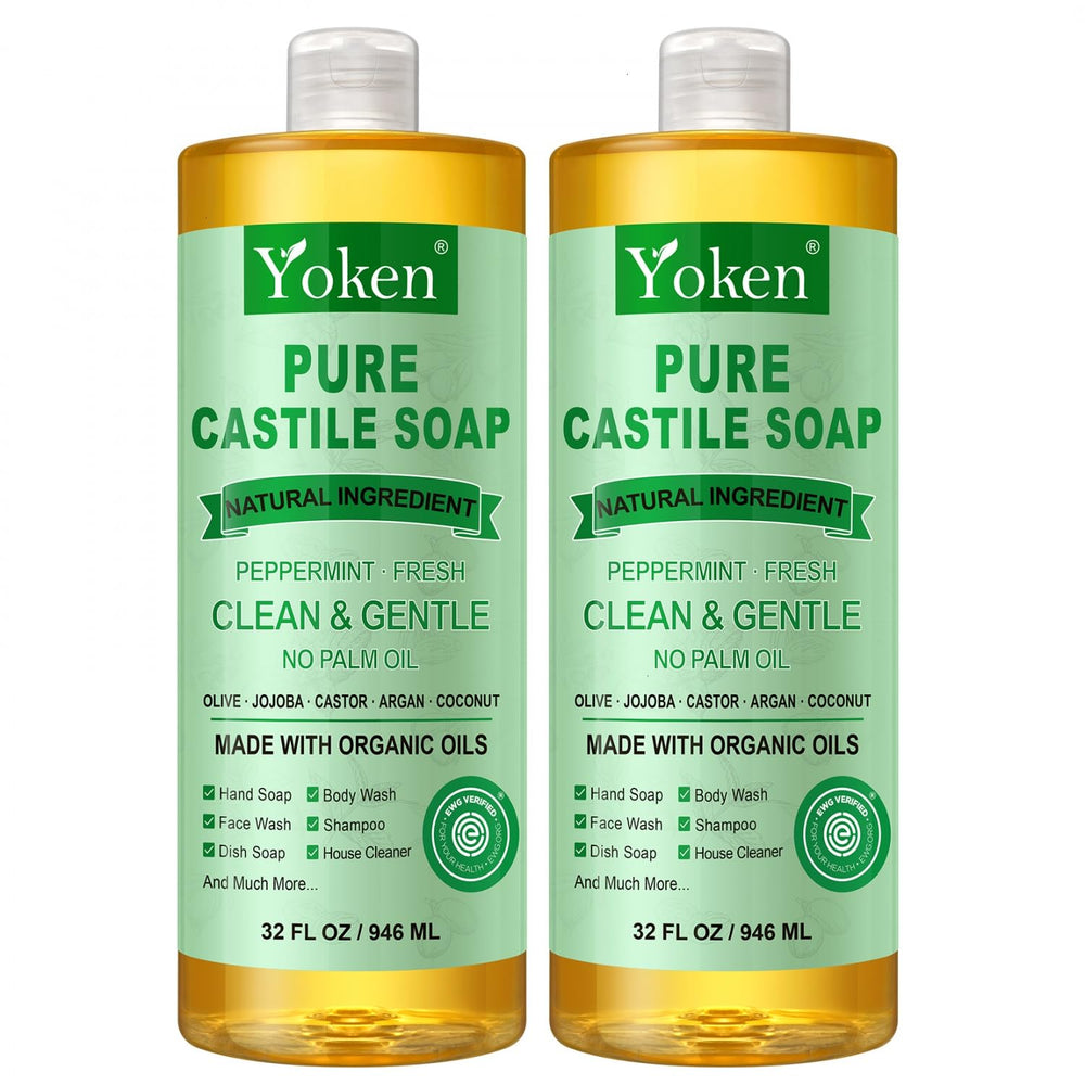 Yoken bottle held in hand for scale showing large refill size and cost-saving benefit