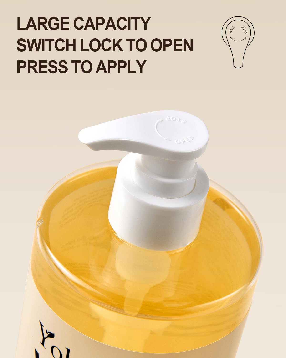 Yoken applied to hand illustrating quick absorption and hydrated look