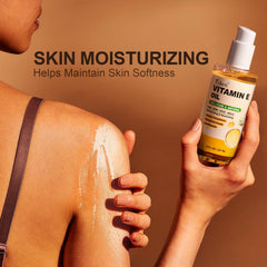 Yoken oil texture drop on skin showing lightweight absorption benefit