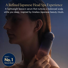 YOLU dropper pump detail highlighting easy, precise application for targeted scalp care