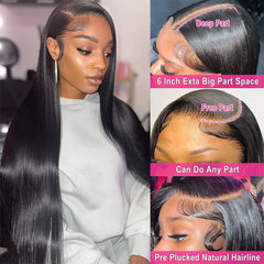 YOMIO pre-plucked hairline with baby hairs for natural look