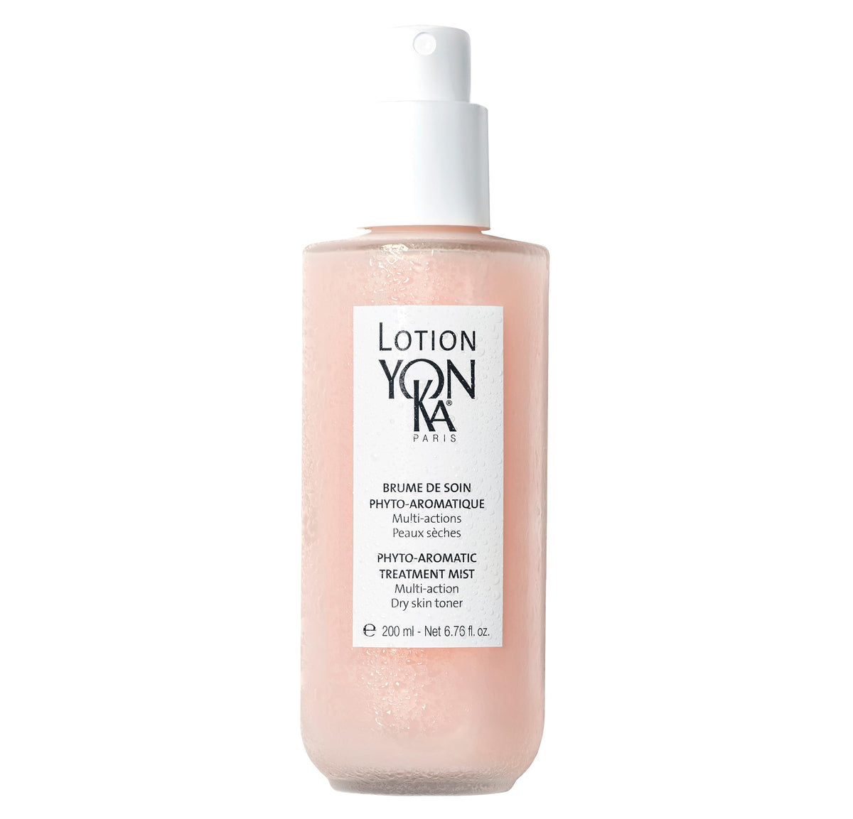 YON-KA lotion PS front bottle showing calming hydrating formula benefit