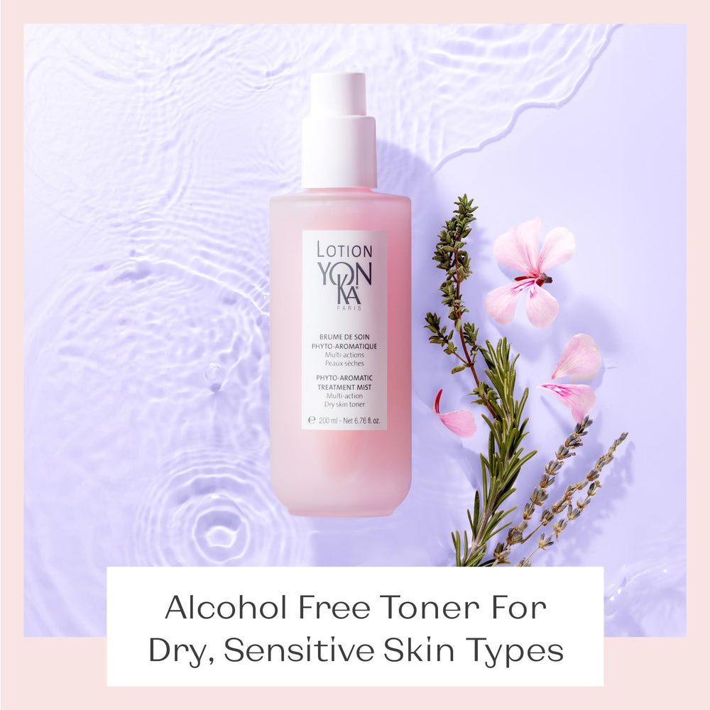 YON-KA model using mist on face showing instant refresh benefit