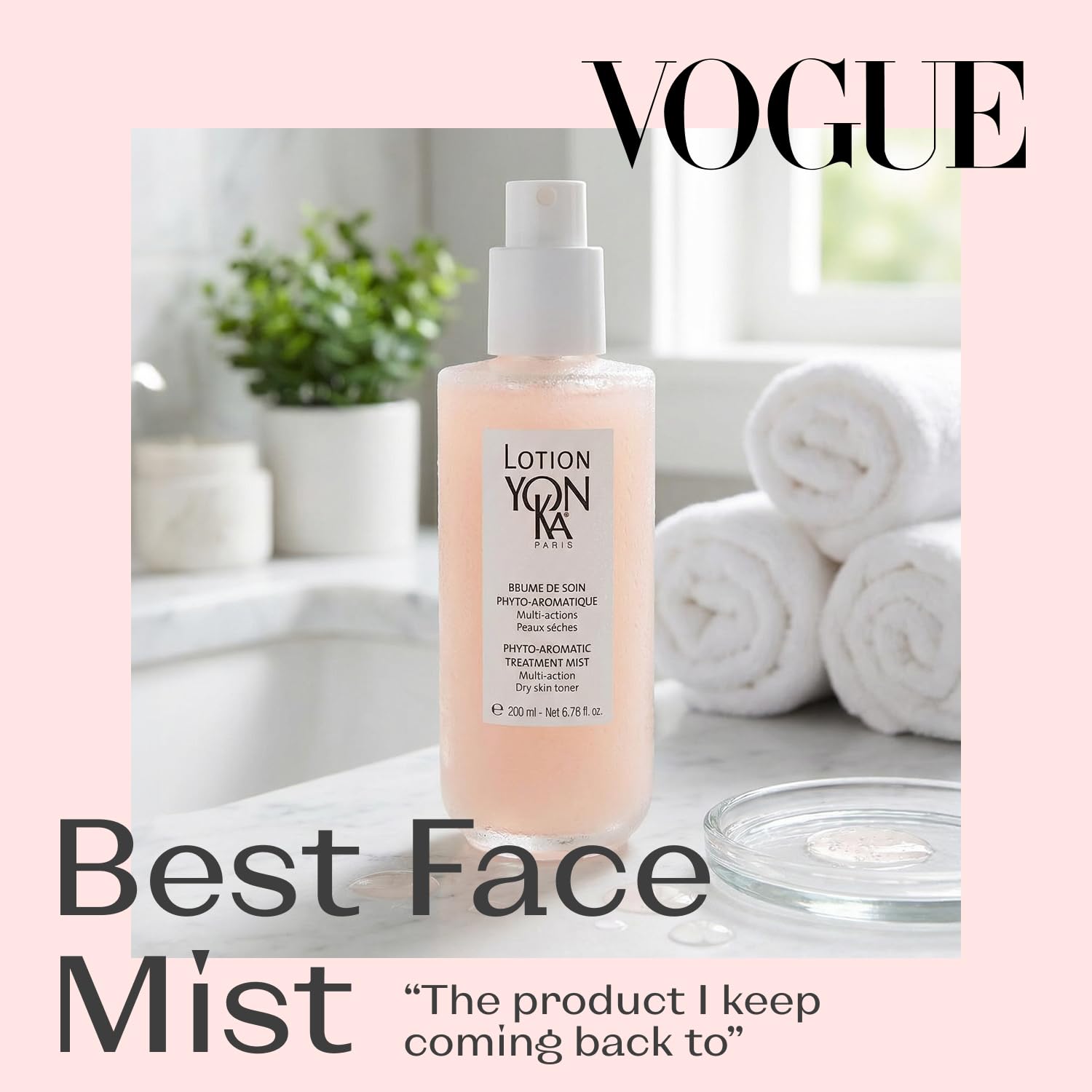 YON-KA texture drop on skin showing lightweight non-greasy hydration benefit