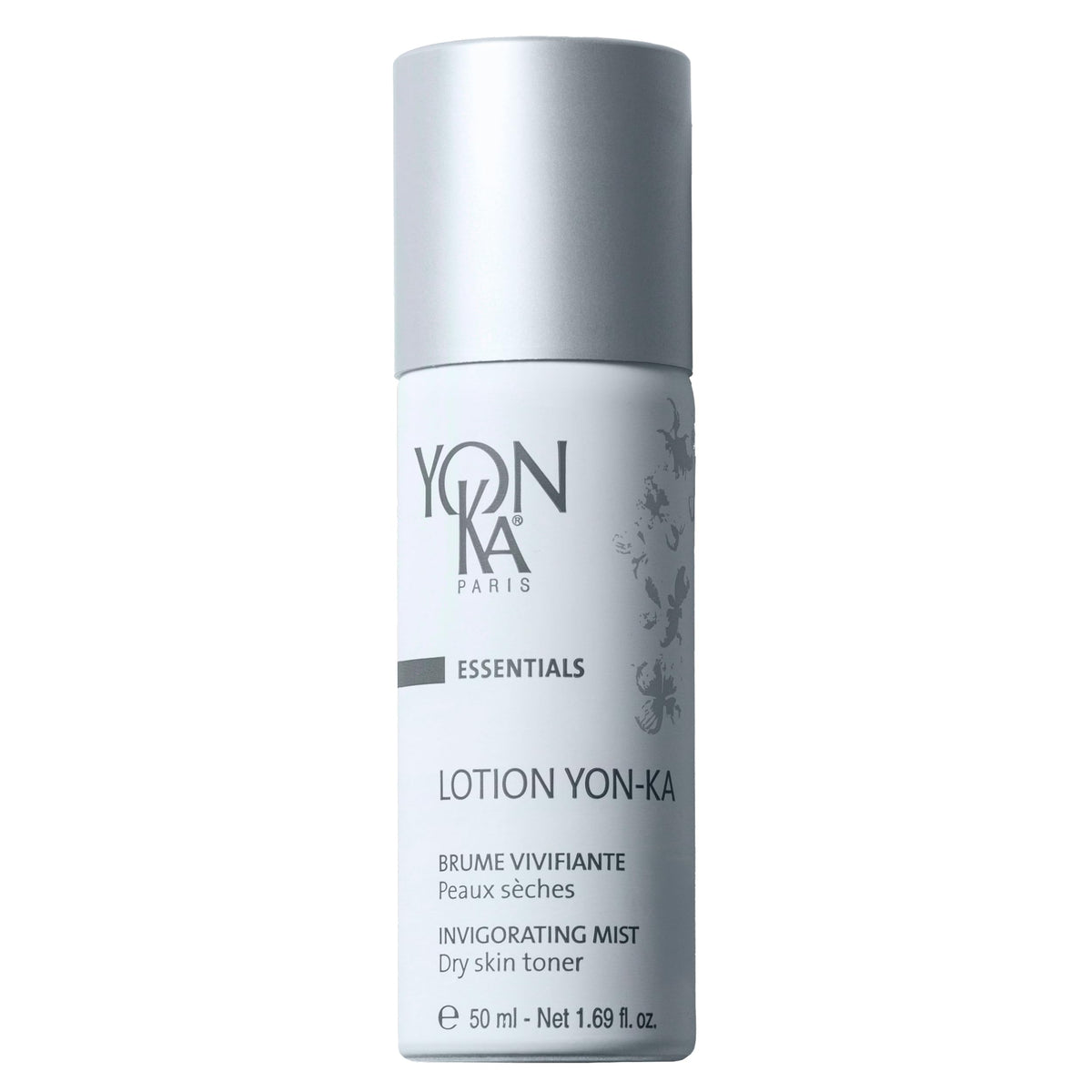 Yonka front bottle showing product and readable branding, hydrates on the go