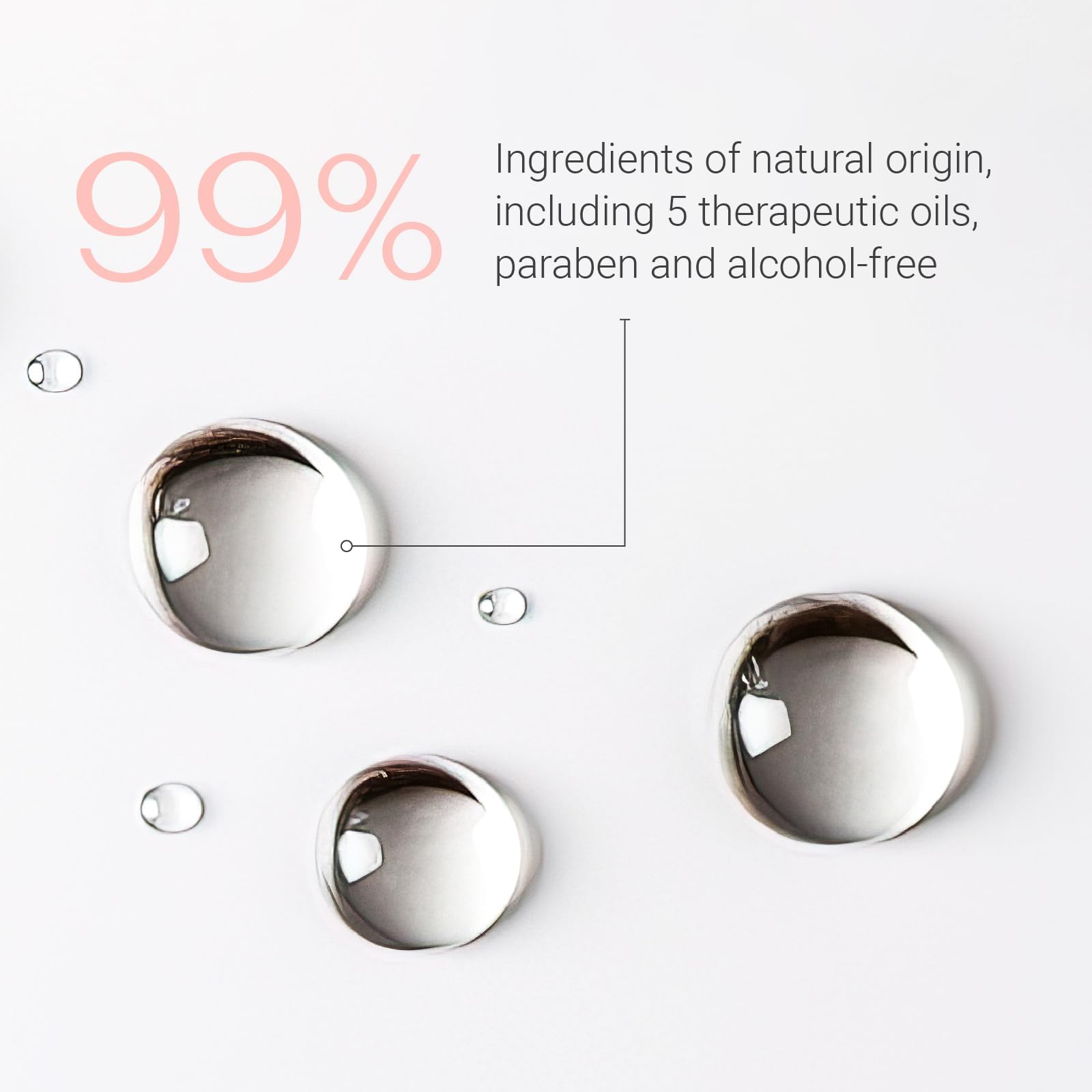 Yonka label detail highlighting Quintessence botanicals for soothing balance