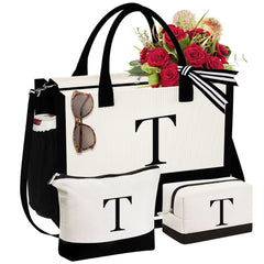 YOOLIFE front zippered tote showing roomy capacity and secure closure