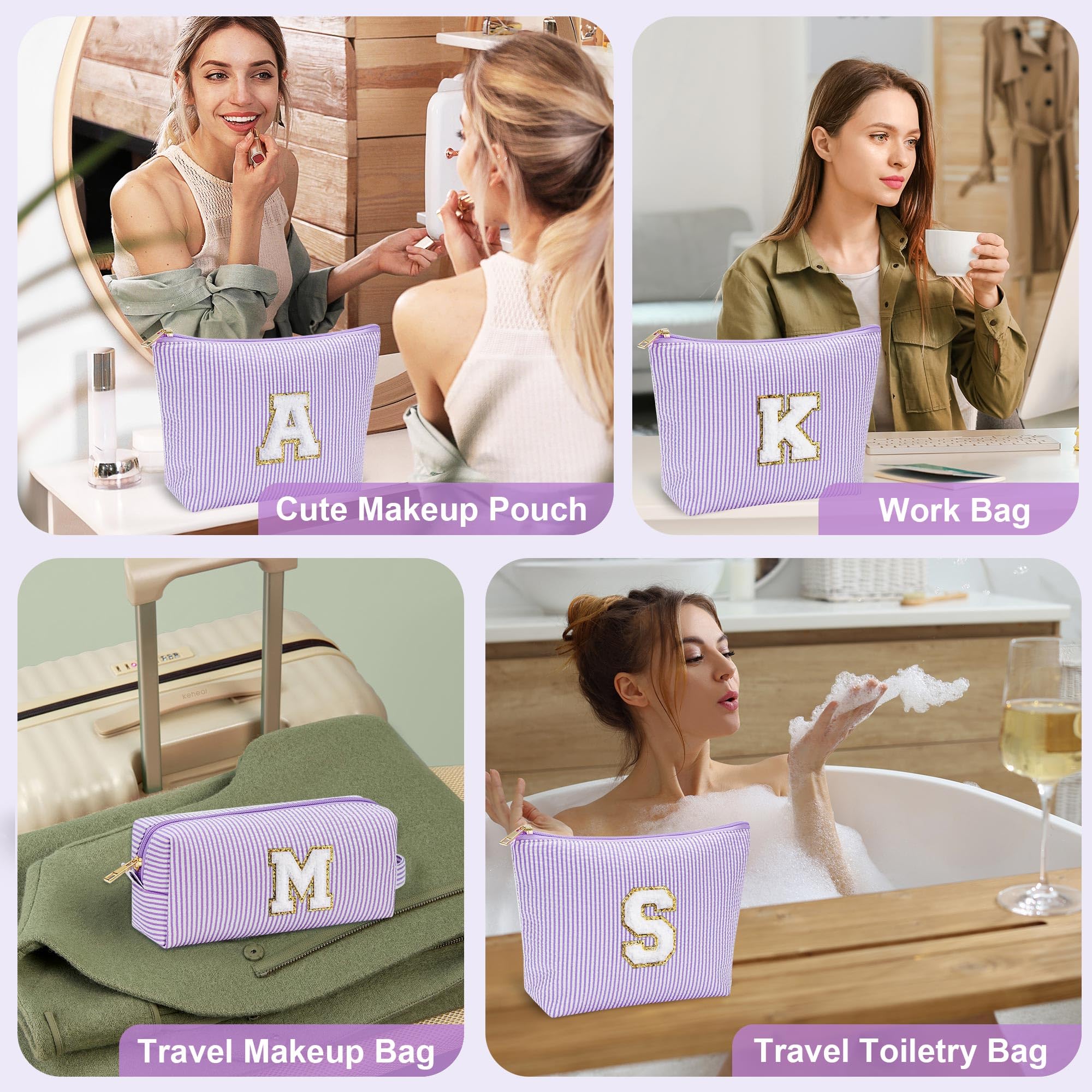 YOOLIFE pouch inside a suitcase for travel organization and convenience