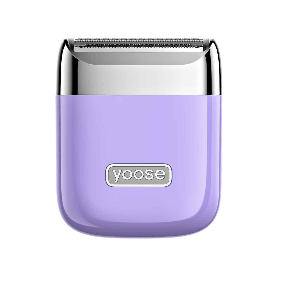 yoose front view in taro purple showing compact design and easy grip benefit