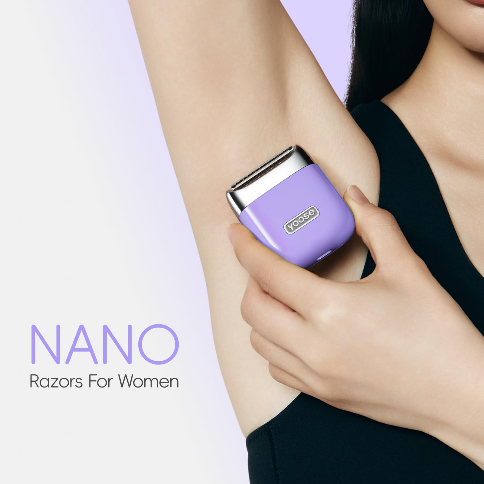 yoose side profile highlighting buttons and ergonomic controls for precise handling