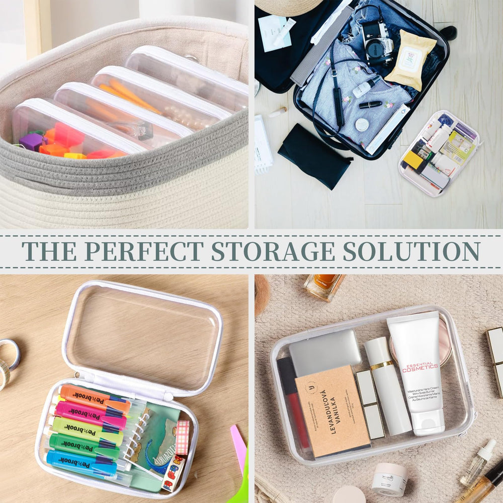 YOPCDJ interior shot with makeup and toiletries showing easy visibility and separation