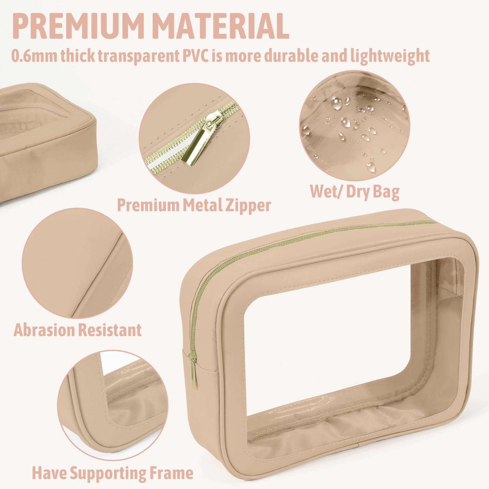 YOPCDJ pouches in suitcase demonstrating convenient travel organization benefit