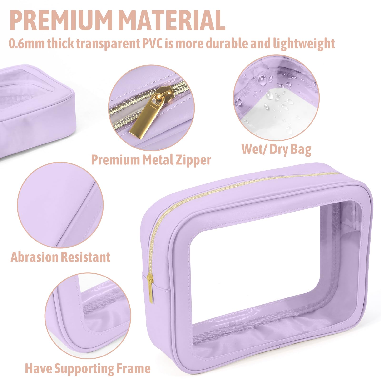 YOPCDJ small pouches arranged with pacifiers and snacks for compact everyday organization