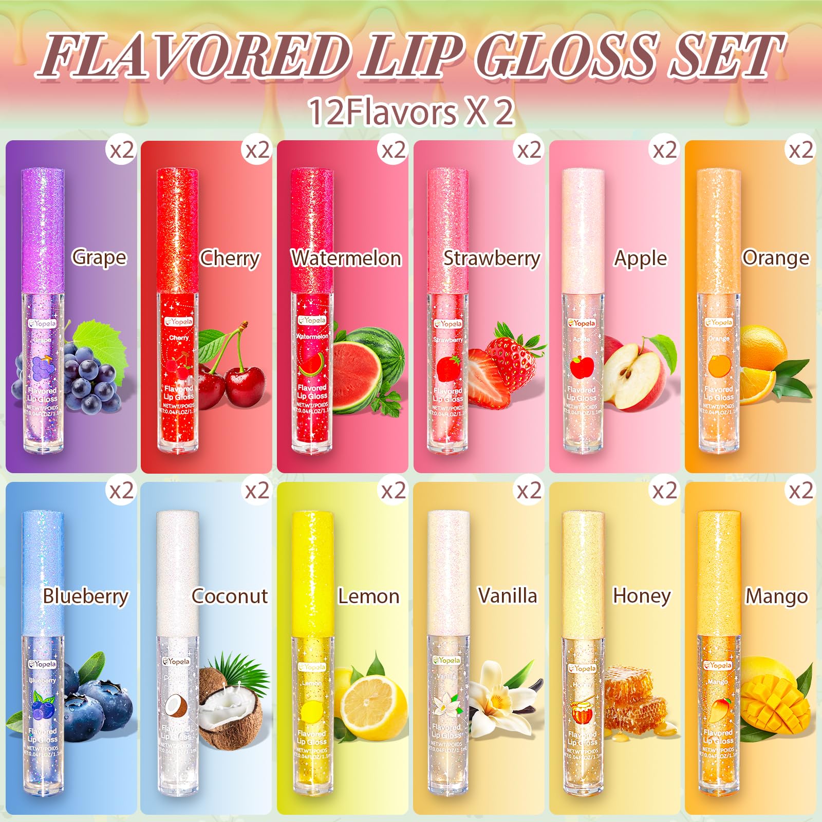 Yopela close-up of tube opening revealing smooth glossy texture and moisturizing sheen