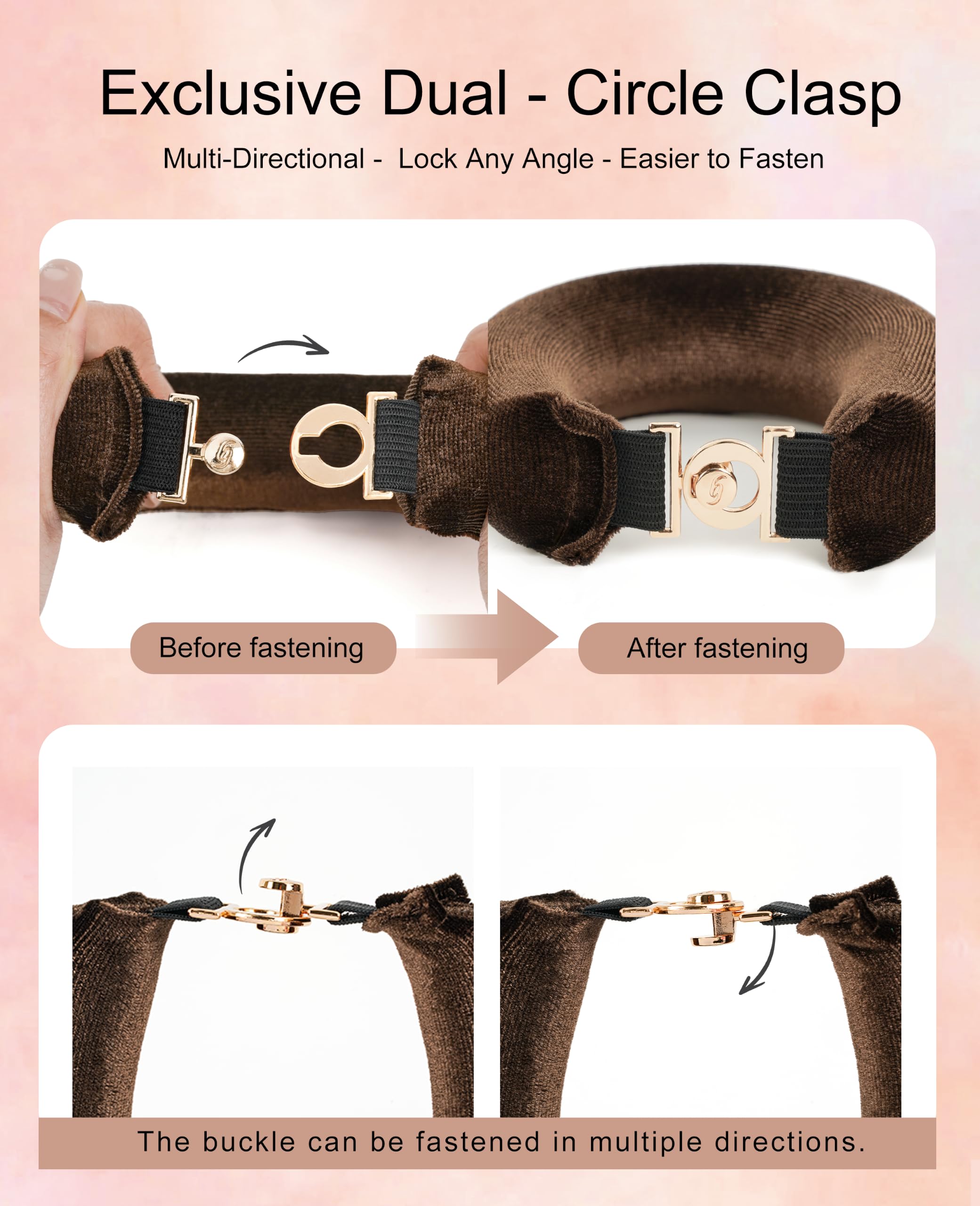 YOSHUYUKI flexi rod bending to secure hair comfortably for sleep