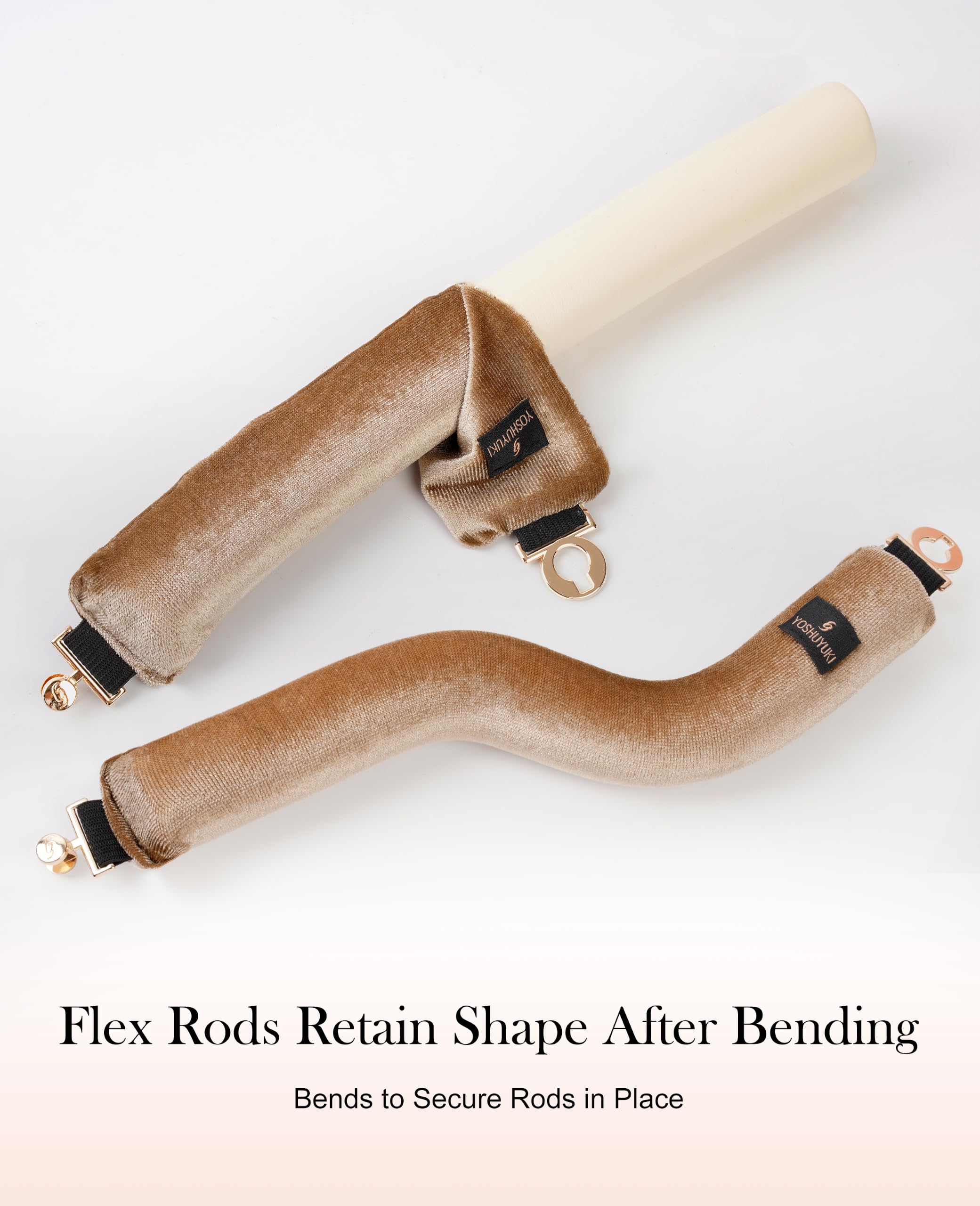 YOSHUYUKI demonstration of wrapping hair around a rod for even curl formation