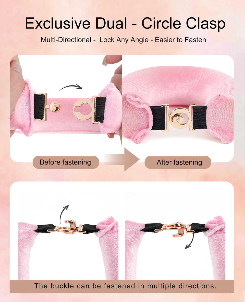 YOSHUYUKI triangular satin scarf displayed to prevent nighttime slipping