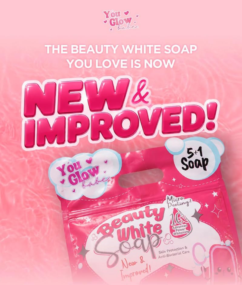 You Glow Babe soap bar close-up texture showing smooth lather potential and gentle cleanse