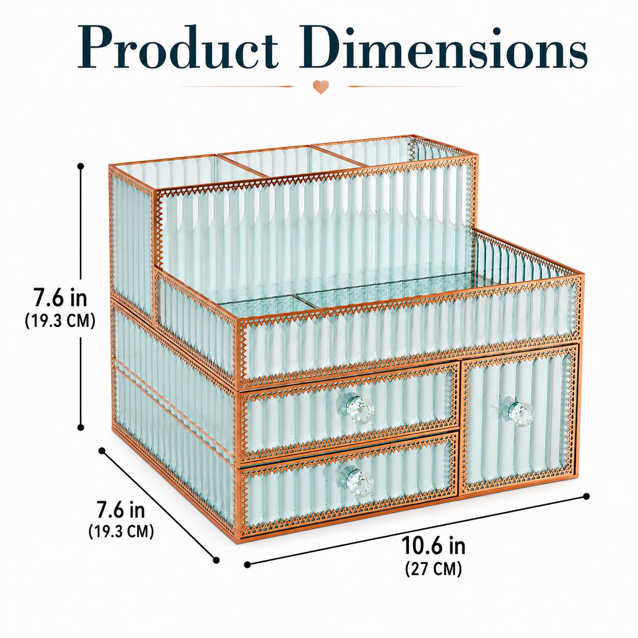 YD Youdepot next to common bottles to show compact dimensions