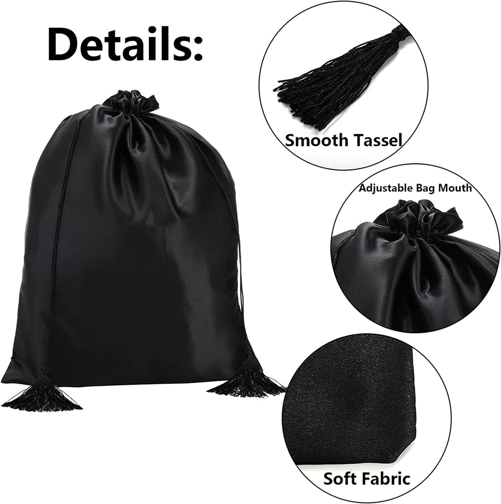 Youeon drawstring tassel detail for easy opening and secure closure