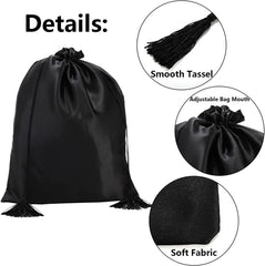 Youeon drawstring tassel detail for easy opening and secure closure