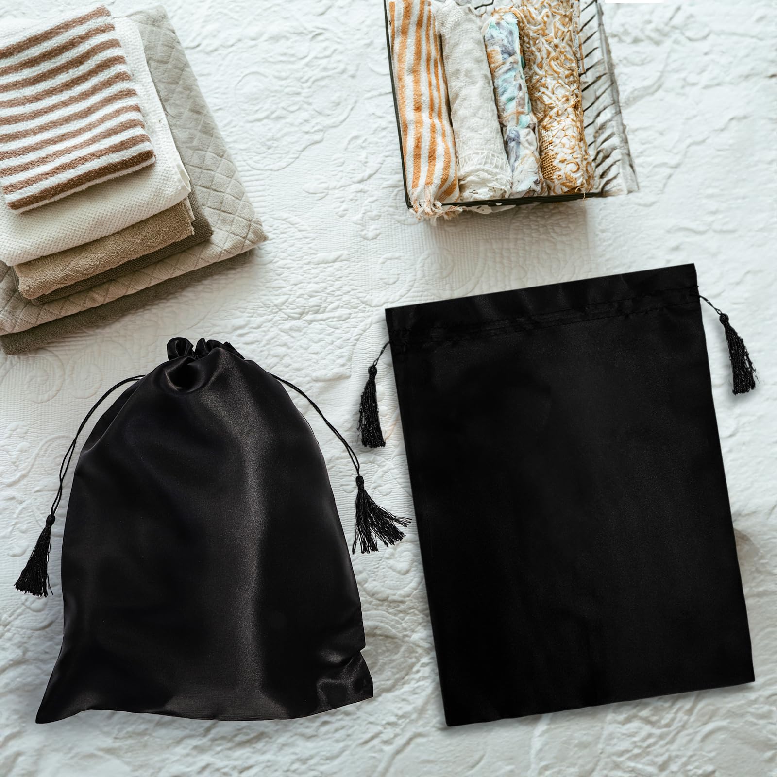 Youeon wig and tools packed for travel for convenient protected transport