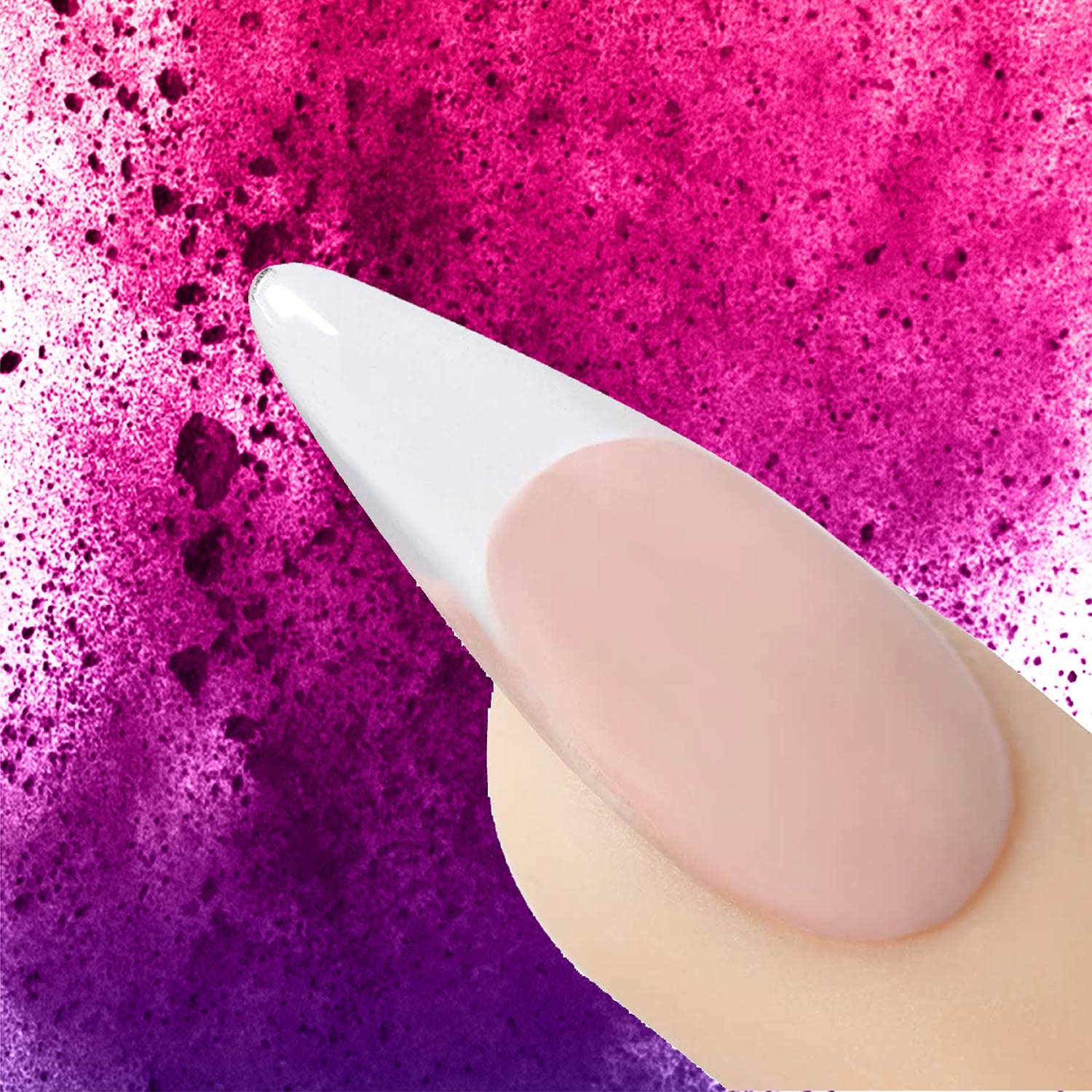 Young Nails acrylic bead on brush demonstrating predictable workability and control