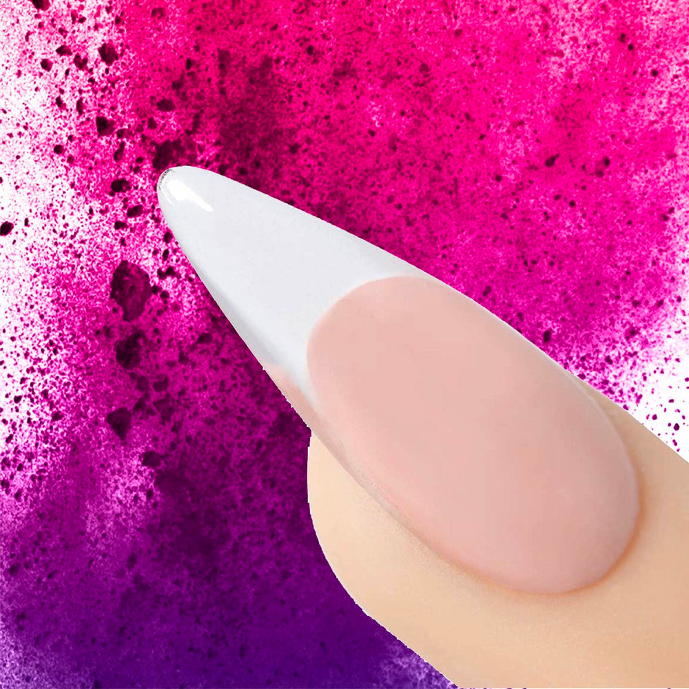 Young Nails acrylic bead on brush demonstrating predictable workability and control