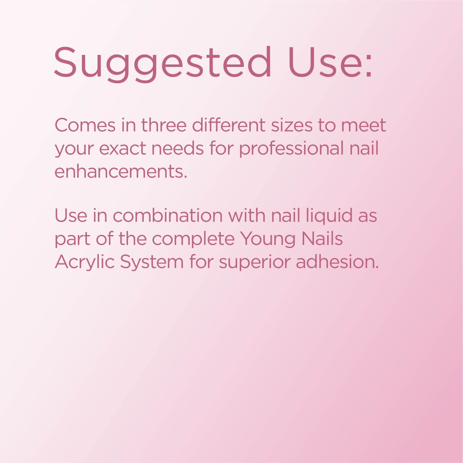 Young Nails Rosebud application with brush and acrylic bead demonstrating efficient bead control