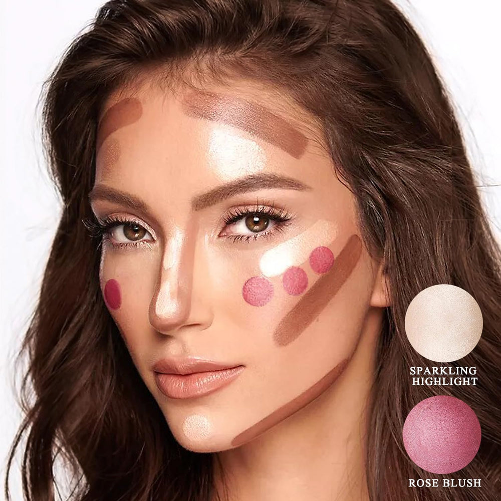 youngfocus applied on model demonstrating contour placement and natural lift