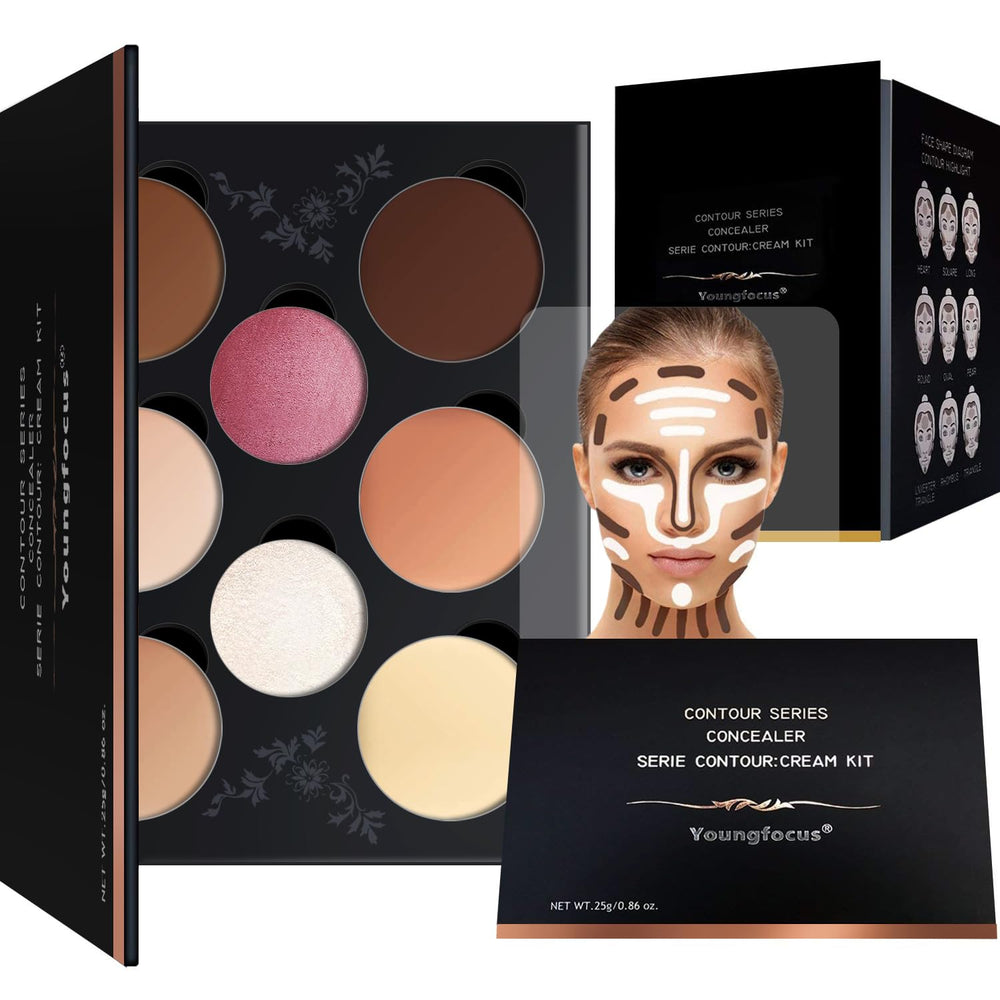 youngfocus front packaging showing compact palette and branding for convenience