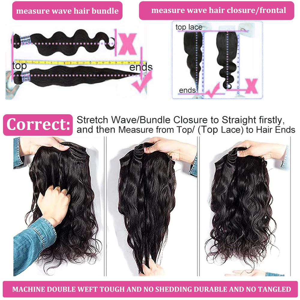 Youngirl before and after styling comparison showing improved wave definition
