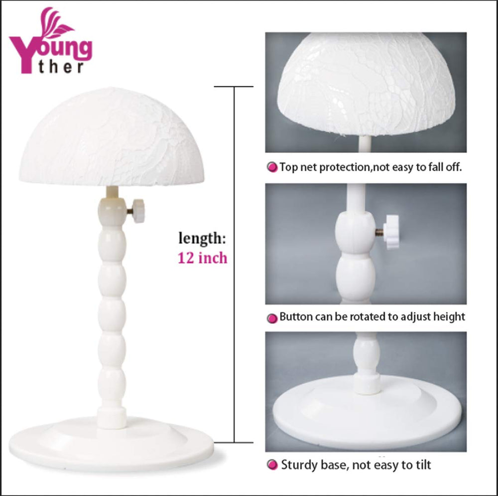 Youngther sturdy base close-up demonstrating anti-tip stability and balance
