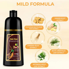 YOURTONE shampoo texture on palm highlighting creamy formula that conditions and deposits color