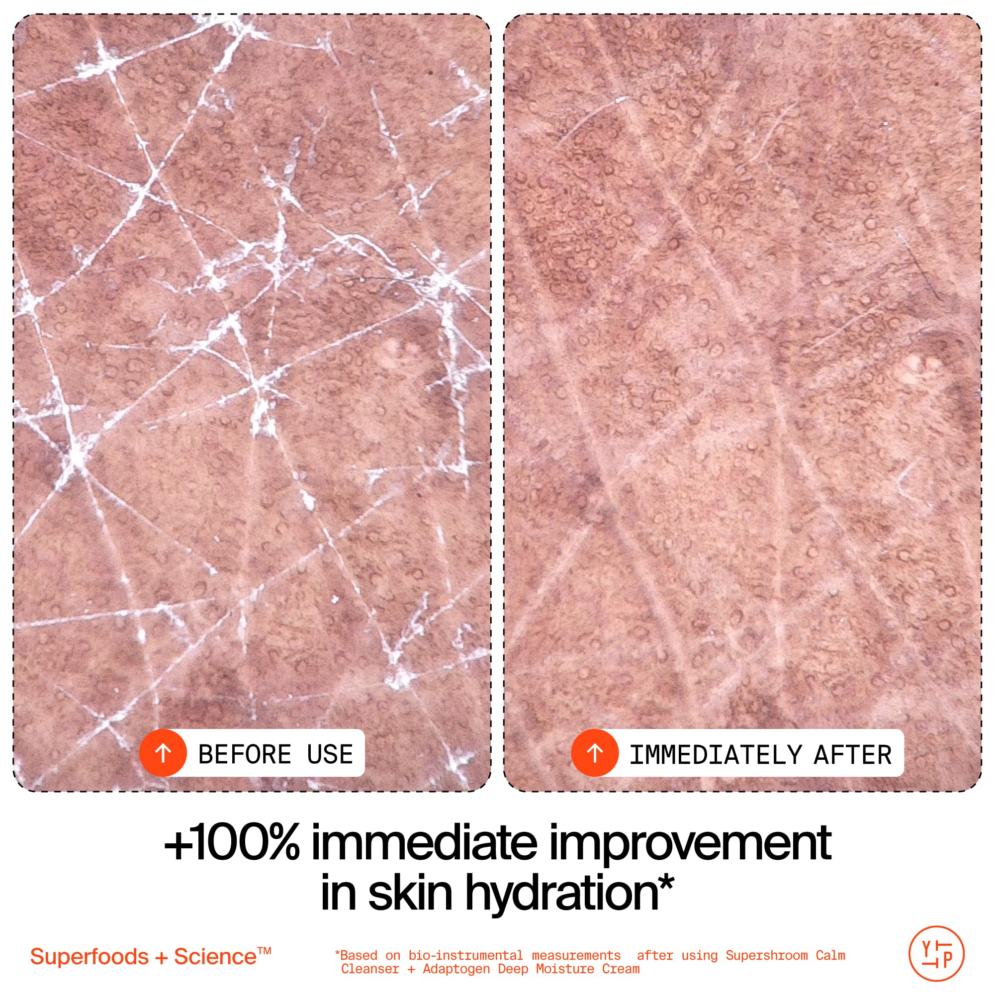 Youth To The People snow mushroom gel close-up illustrating surface hydration boost