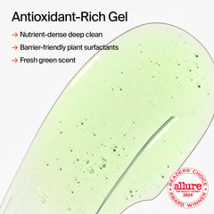 Youth To The People moisturizer texture closeup showing lightweight hydration