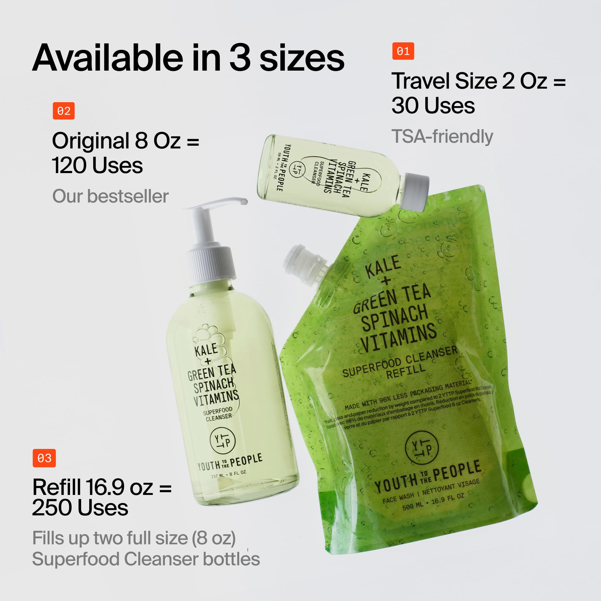 Youth To The People cleanser placed by bathroom sink suggesting daily ritual and ease of use