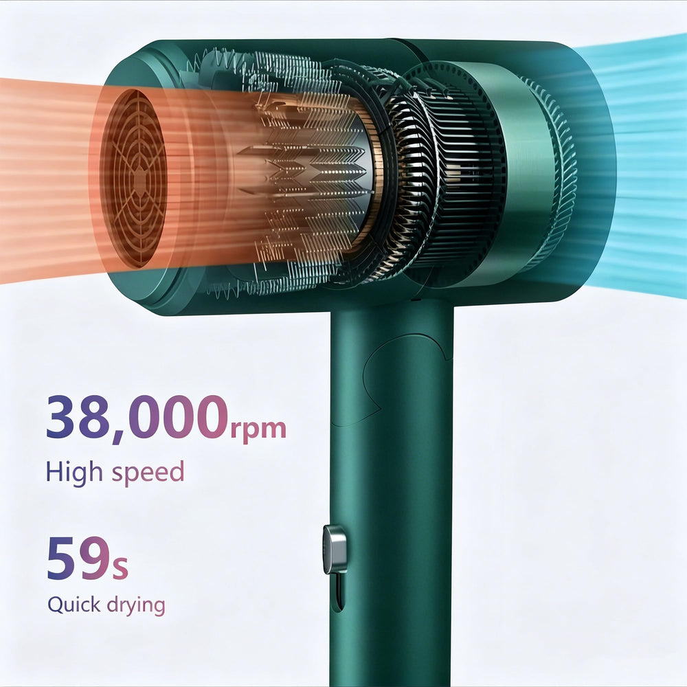 YOZTRS diffuser attachment close-up improving curl definition