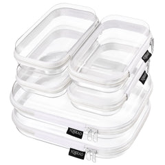 YQBRAO front view showing clear hard-shell case protecting contents
